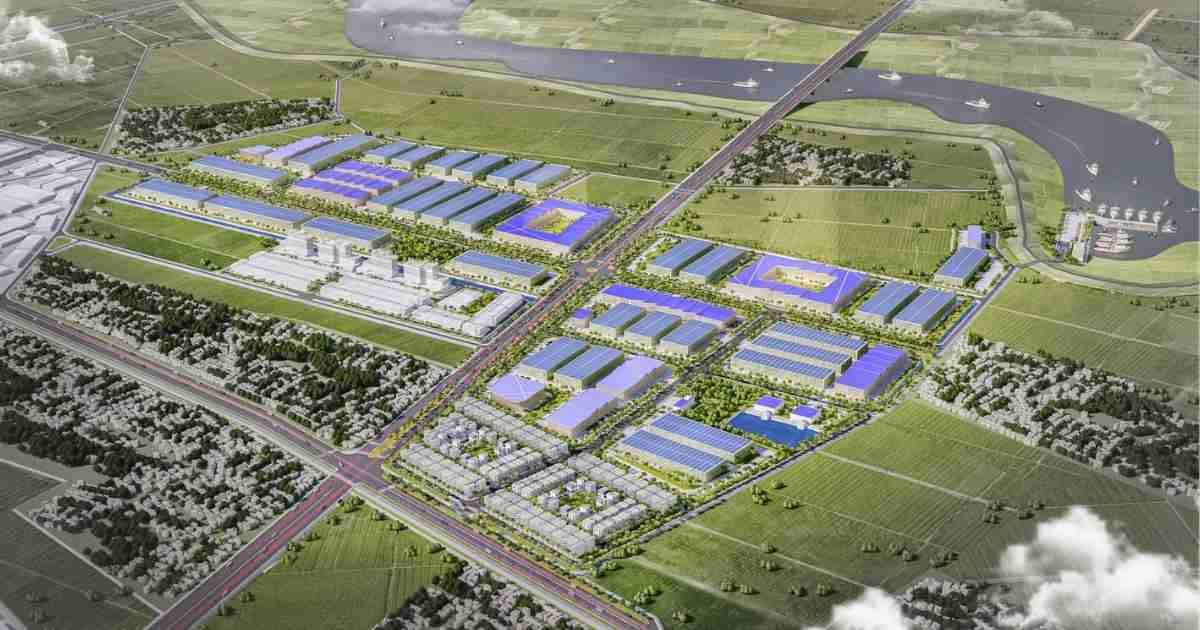 Bản đồ quy hoạch khu công nghiệp Kim Thành