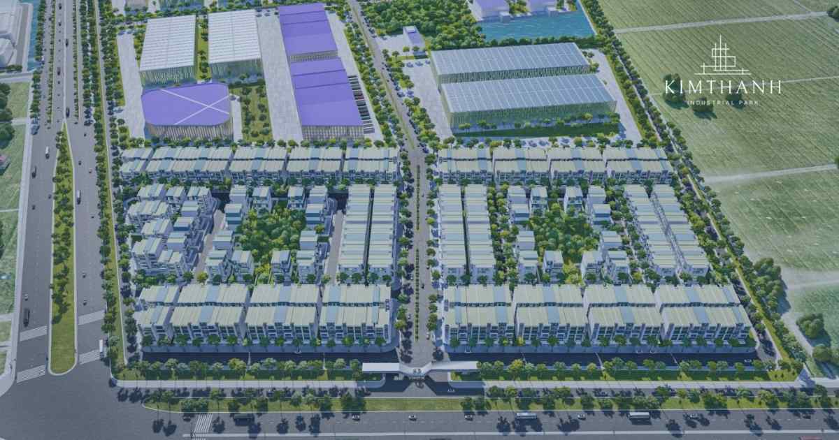 Bản đồ quy hoạch khu công nghiệp Kim Thành