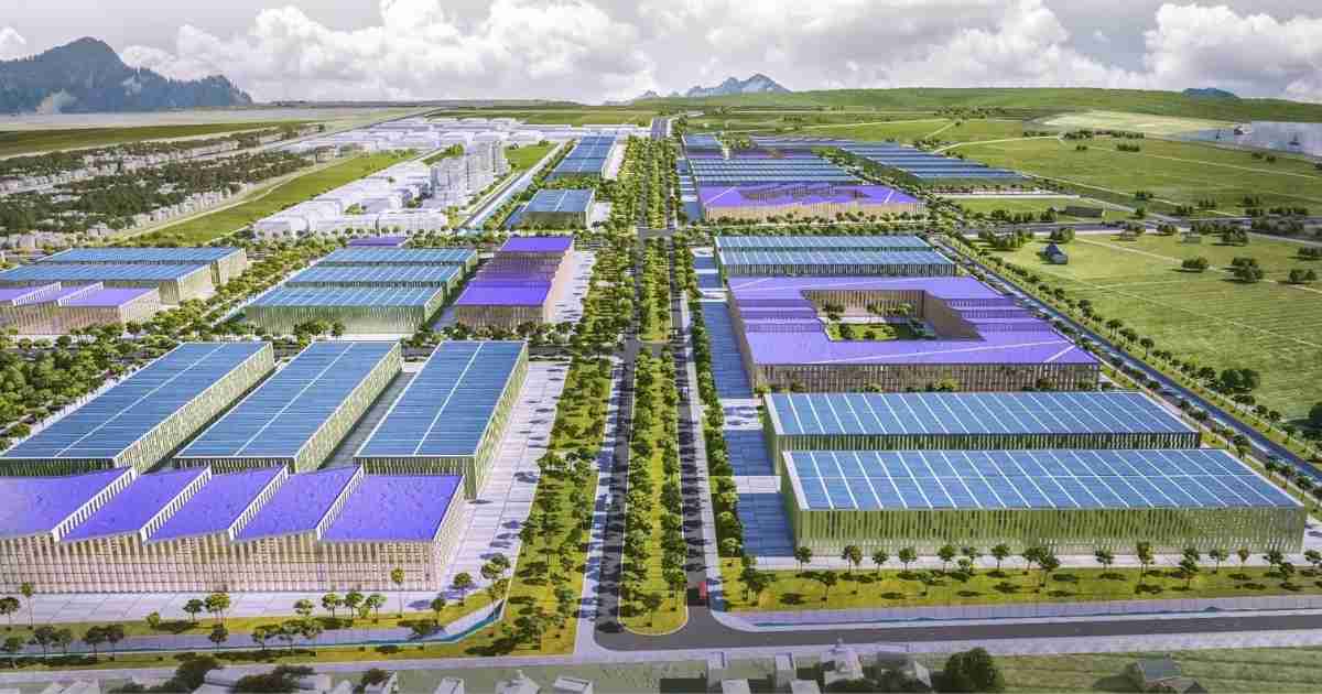 Bản đồ quy hoạch khu công nghiệp Kim Thành