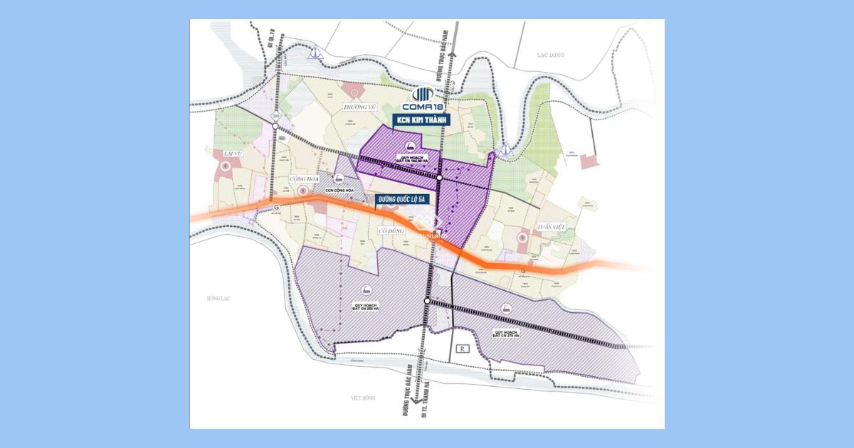 quy hoạch khu công nghiệp Kim Thành