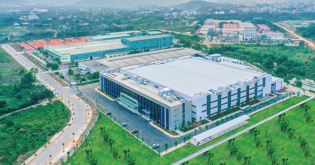 khu công nghiệp lớn nhất miền bắc