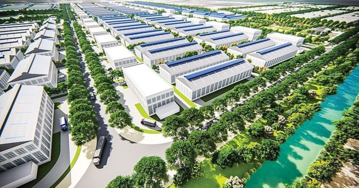 hạ tầng khu công nghiệp xanh