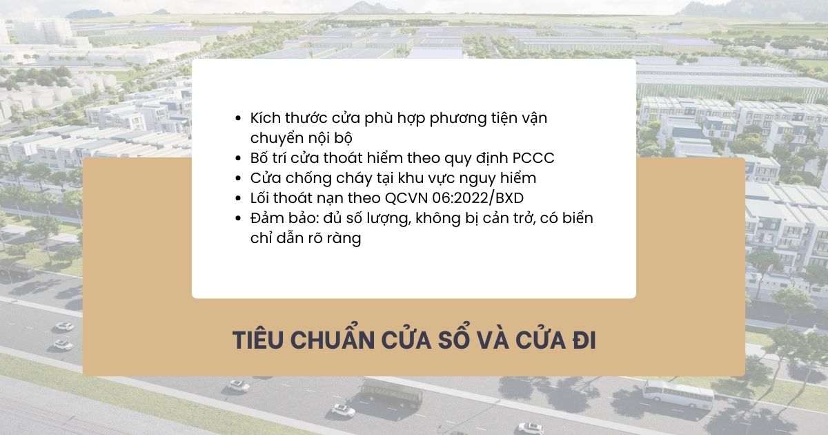 Tiêu chuẩn xây dựng nhà xưởng