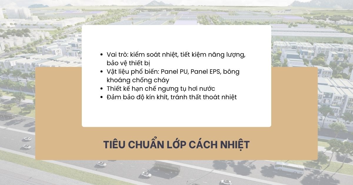 Tiêu chuẩn xây dựng nhà xưởng