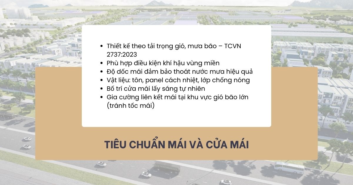 Tiêu chuẩn xây dựng nhà xưởng