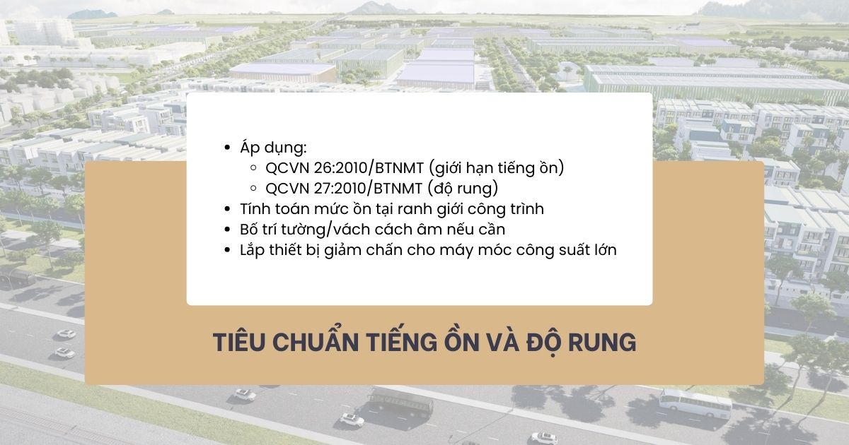 Tiêu chuẩn xây dựng nhà xưởng